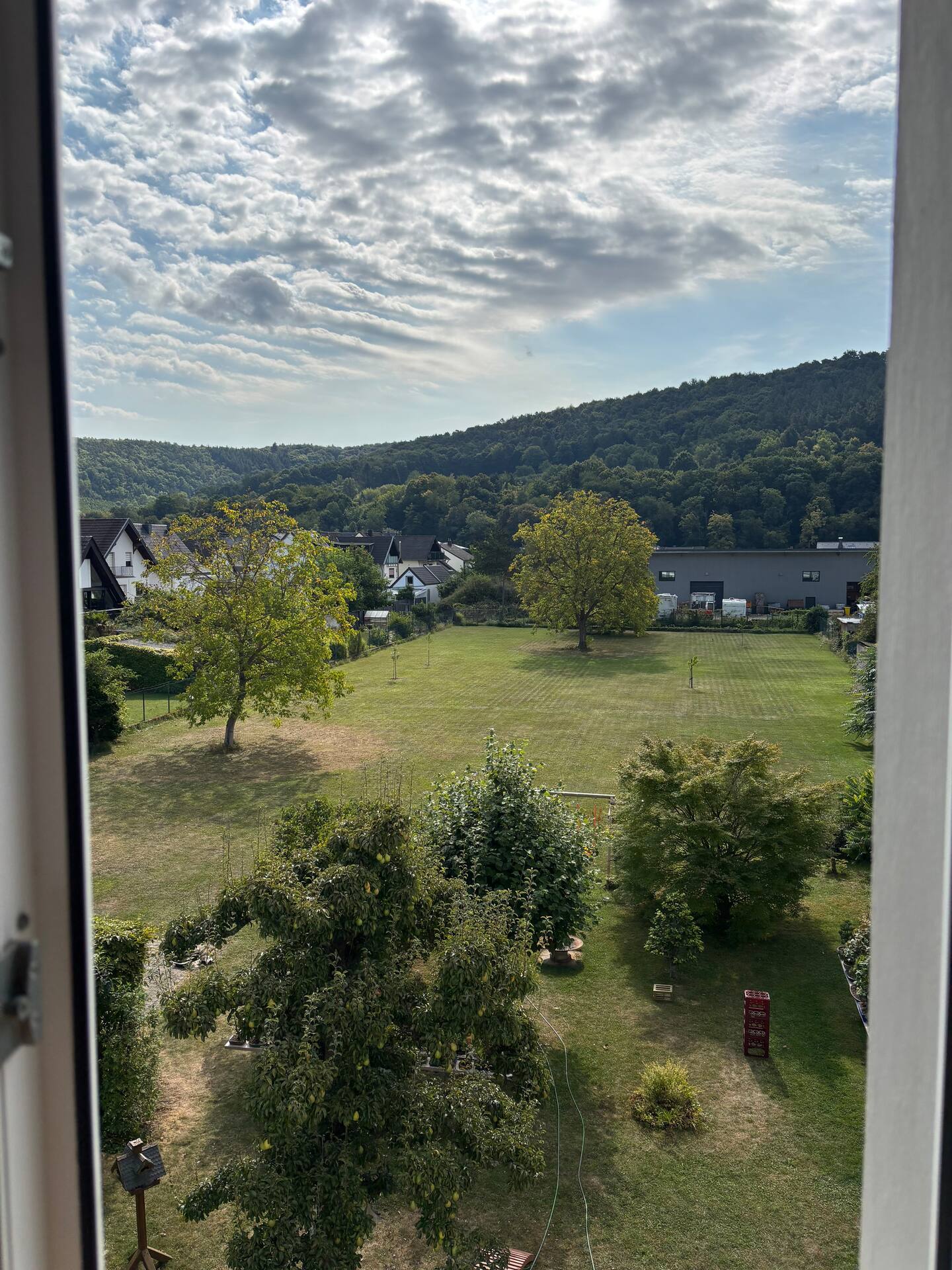 Aussicht hinten Ferienwohnung